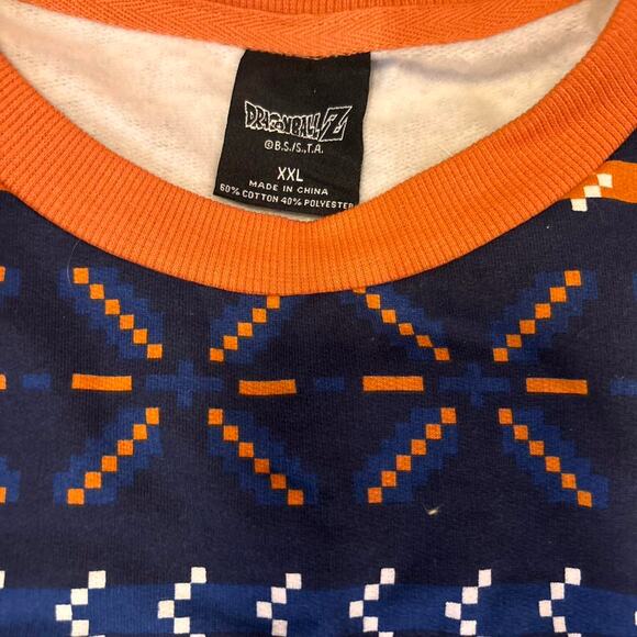 Dragon ball z goku christmas sweatshirt XXL - Picture 3 of 4